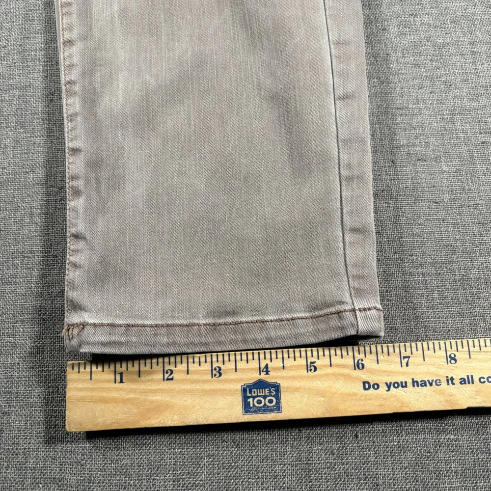 J.Jill Authentic Fit Slim Ankle Jeans‎ Womens 16T Taupe Gray Stretch Denim Tall